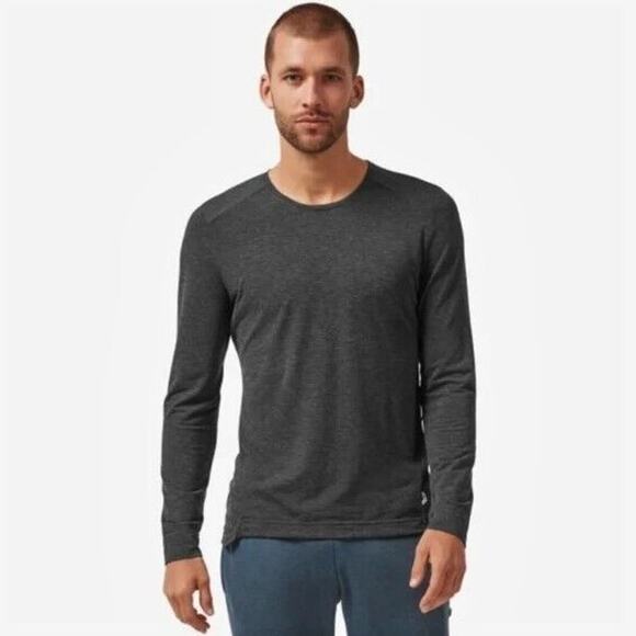 NEW On Cloud On Running Long Sleeve T Shirt Comfort Long T Mens Large Gray - Picture 1 of 11